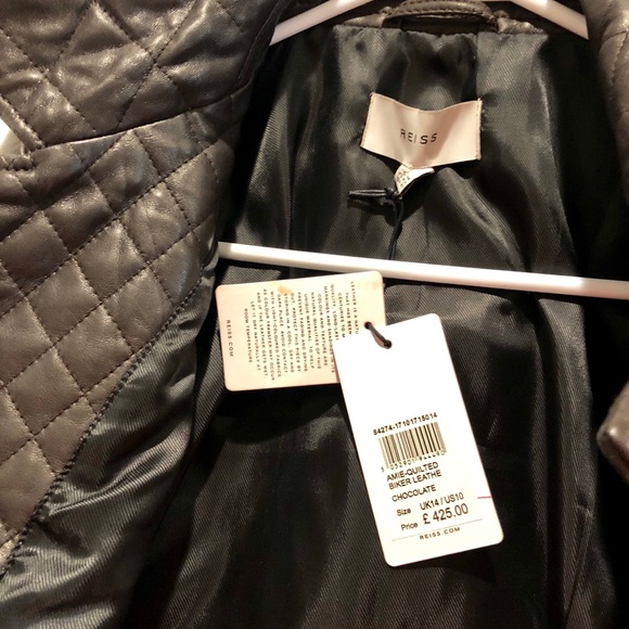 🧥Reiss Leather Jacket🧥 - Picture 2 of 3